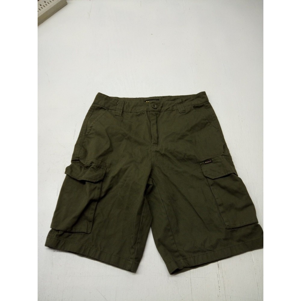 Stanley Cargo Shorts Olive Green Mens Size 30